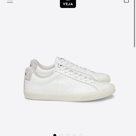 Veja / Esplar Leather sneakers in Extra-White 387